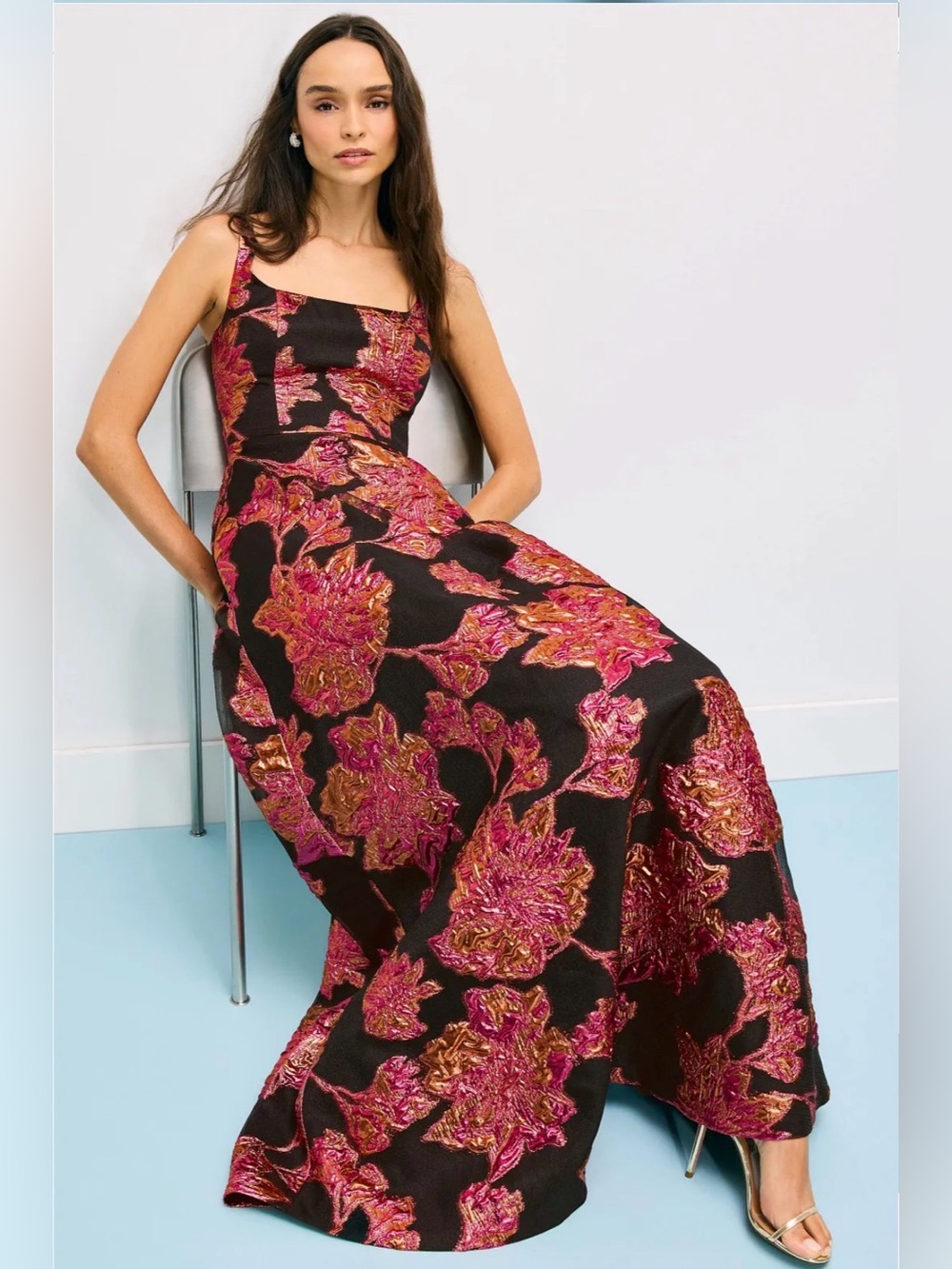 Dress The Population Vienna Full Skirt Gown
Sleeveless Black Maxi size Small - Picture 5 of 17